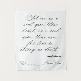 Divine Love: Casamento Tapeçaria