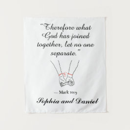 Divine Love: Casamento Tapeçaria