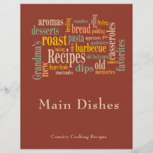 Divisor de Álbum de Membro Queimado Receita Famili