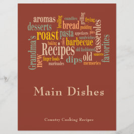 Divisor de Álbum de Membro Queimado Receita Famili