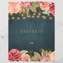 Divisor de livro de receitas de luxo elegante em a