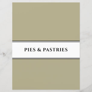 Divisor de livros Pintura e pastelaria Sage Bl