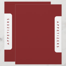 Divisor de Receita Pé de Galinha / Aperitivos / Pe