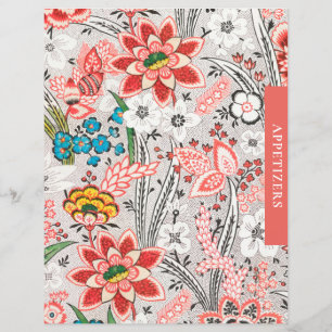 Divisor de Receita Requerentes Floral Elegante