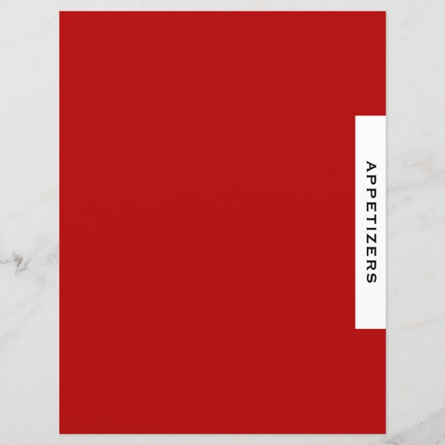 Divisor de Receitas | Apelidos | Preto Vermelho e  (Frente)