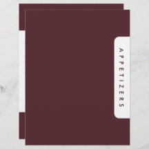 Divisor de receitas/aperitivos de houndstooth / Pe