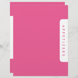 Divisor de receitas/aperitivos de houndstooth / Pe