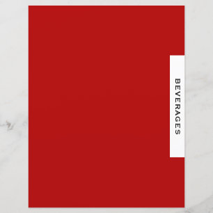 Divisor de Receitas Bebidas Preto Vermelho e B