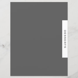 Divisor de Receitas | Desserts | Cinzas e brancas