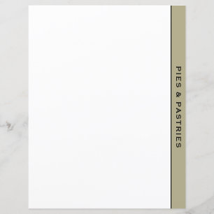 Divisor de Receitas Preto e Branco da Sage Pintu