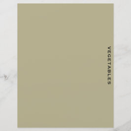 Divisor de Receitas | Sage & Black | Produtos hort