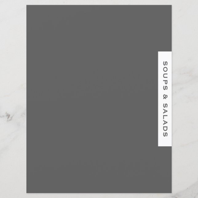 Divisor de Receitas | Sopas e saladas | Cinzas e b (Frente)