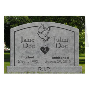 Divórcio - cartão do RASGO - mude o texto