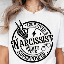 Divórcio Engraçado, camiseta Narcisista