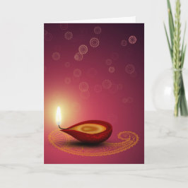 Diwali brilhante - Cartão de Saudação