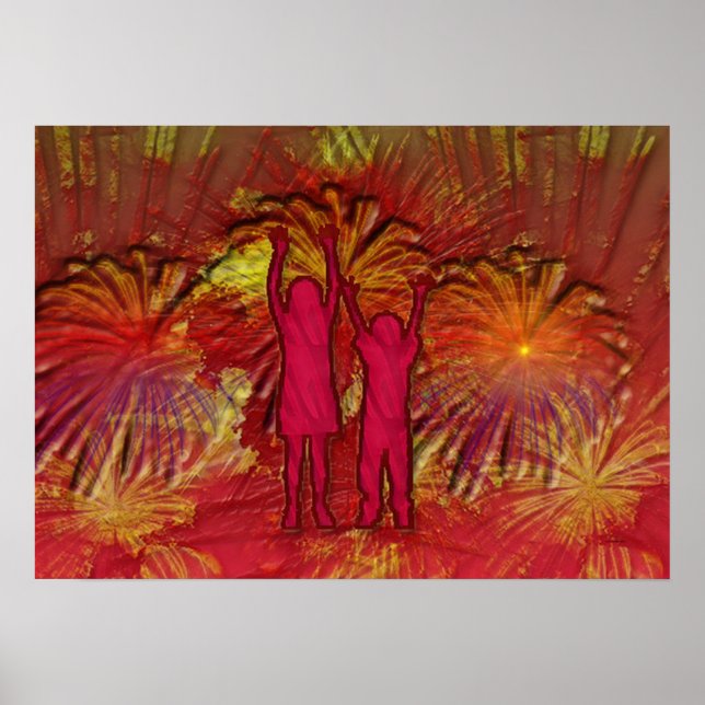 Diwali Celebration Poster (Frente)