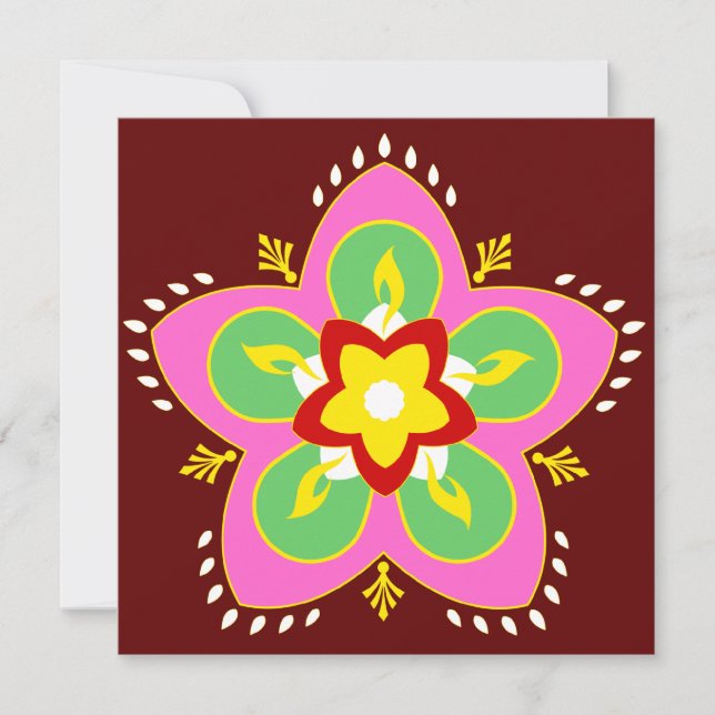 diwali rangoli (Frente)