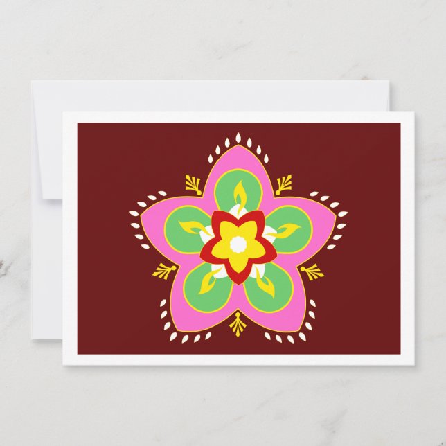 diwali rangoli (Frente)