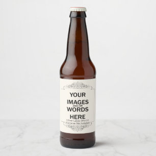 DIY - 6 ETIQUETAS para as garrafas de cerveja (4"