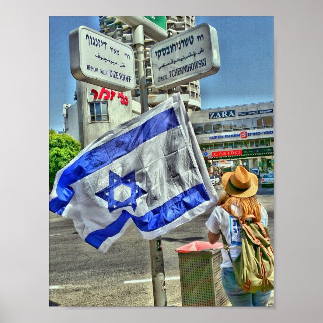 Dizengoff - Tchernihowski Poster (Frente)