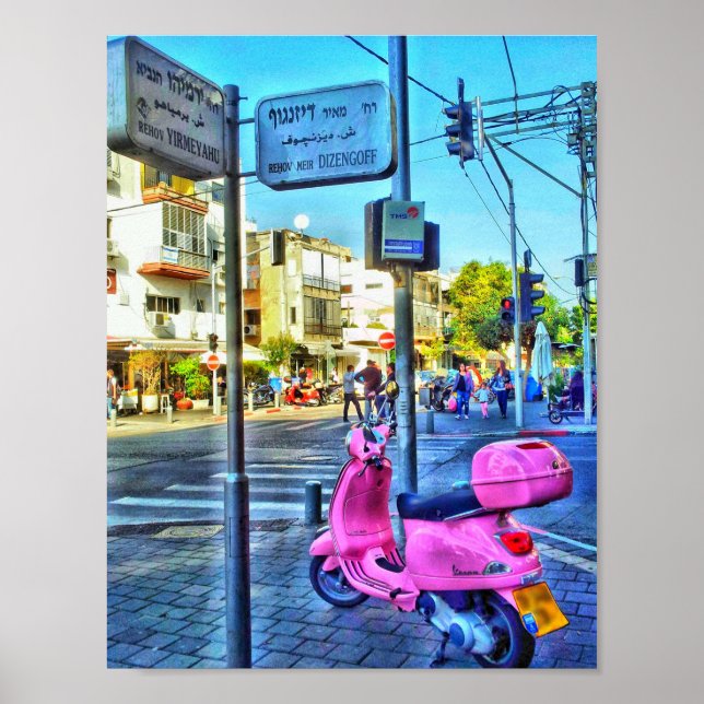 Dizengoff - Yirmeyahu Poster (Frente)