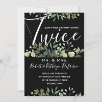 Dizer duas vezes Votar Renovação todos os convites