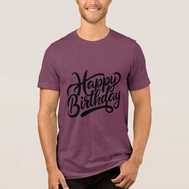 Dizires de Tipografia de Aniversário (Frente)