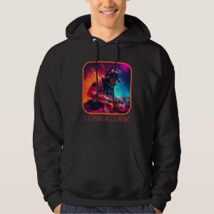 DJ Astronauta EDM para Camiseta de Casa de Festiva