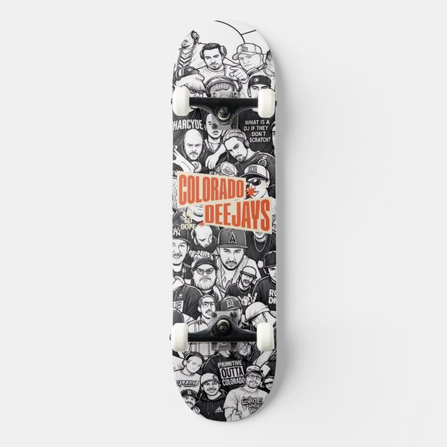 DJ COLORADO SKATEBOARD (Frente)