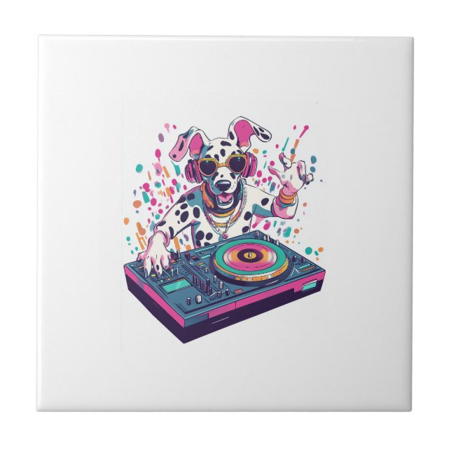 DJ Dalmatian � Festa Rave de Cachorro EDM (Frente)