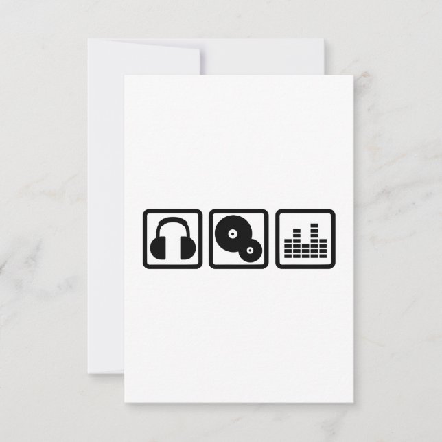 DJ Equalizer fones de ouvido vinil (Frente)