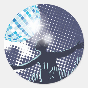 DJ Executando Adesivos