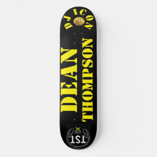 DJ ICON DEAN THOMPSON 8, 1/2", skateboard Deck