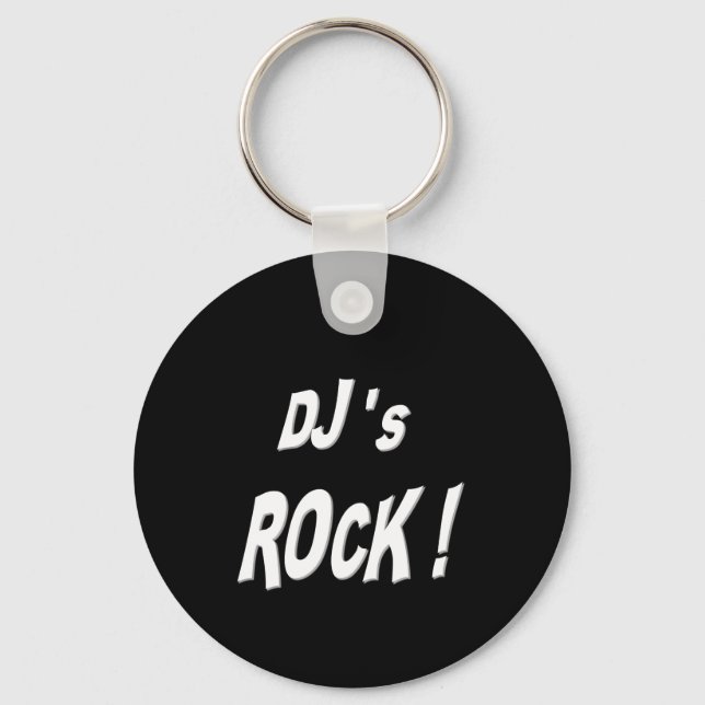 Djs Rock! Chaveiro (Frente)