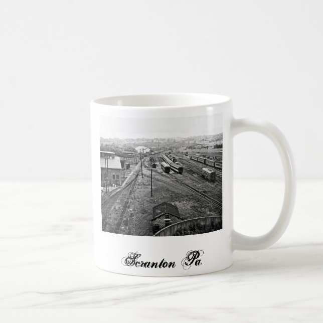 DL & W RR Scranton Pa. Caneca (Direita)