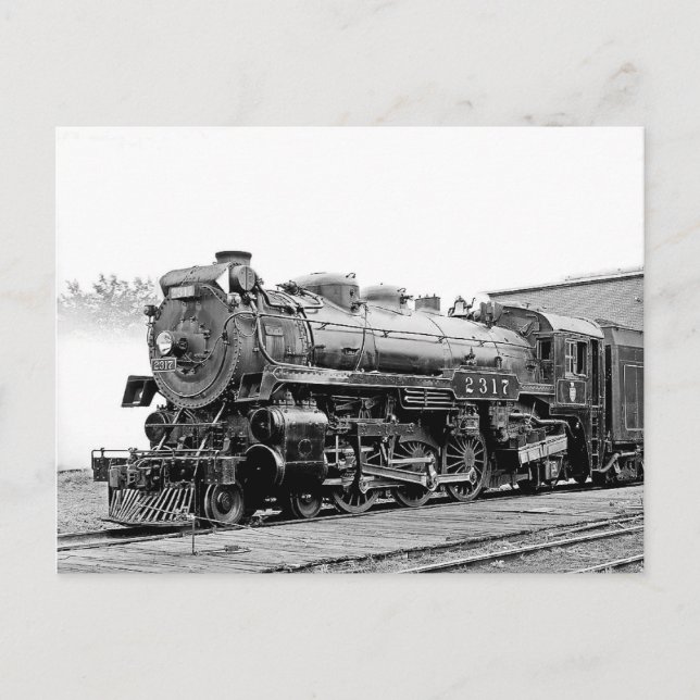 DL & W RR Scranton Pa. Cartão Postal (Frente)