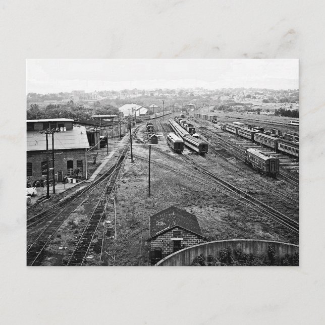 DL & W RR Scranton Pa. Cartão Postal (Frente)