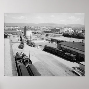 DL & W RR Scranton Pa. Pôster