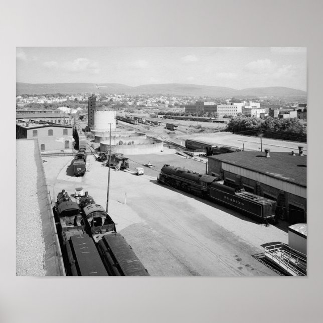 DL & W RR Scranton Pa. Pôster (Frente)