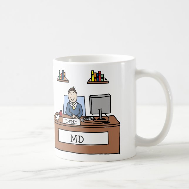 DM personalizada da caneca dos desenhos animados (Direita)