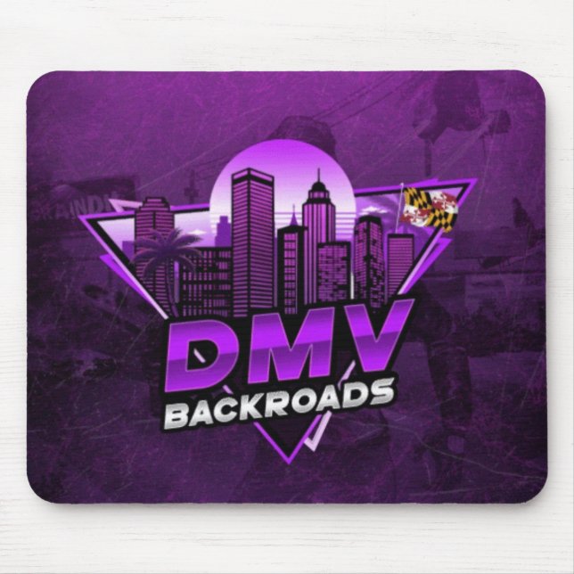 DMV Backroads Background Mouse Pad  (Frente)
