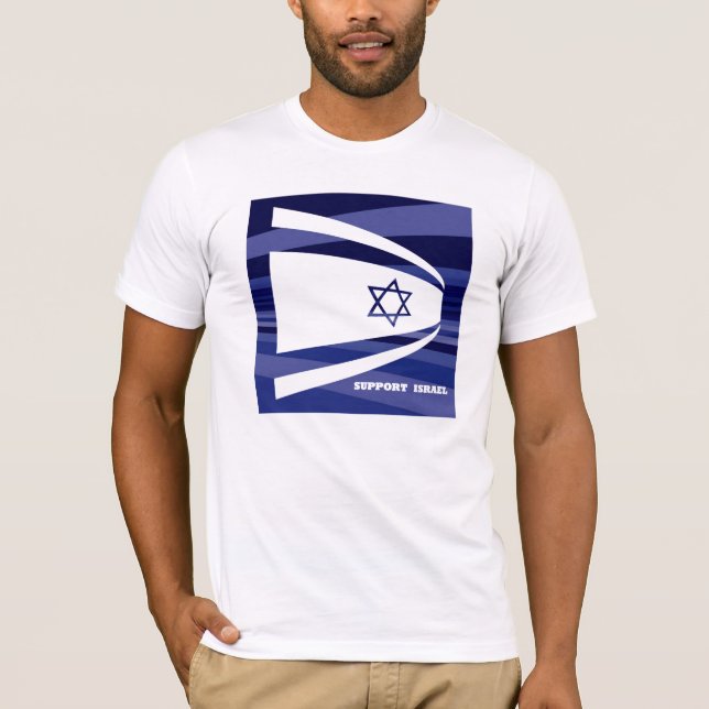 Do apoio pro Israel camisa de Israel (Frente)