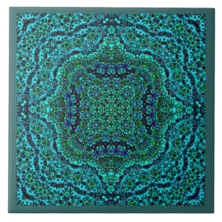 Do "azulejo da mandala da jóia de Geo Aqua"