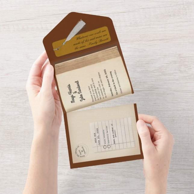 Do Biblioteca - Livro Clássico e Romântico de Casa (Aba destacável)