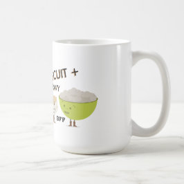 Do biscoito & do molho dos melhores amigos caneca