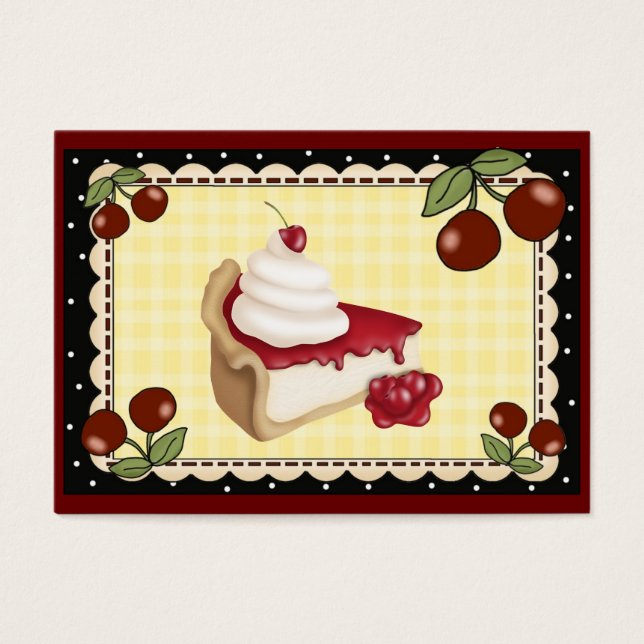 Do Cartão da Cozinha - Cheesecake de Cereja - SRF (Frente)