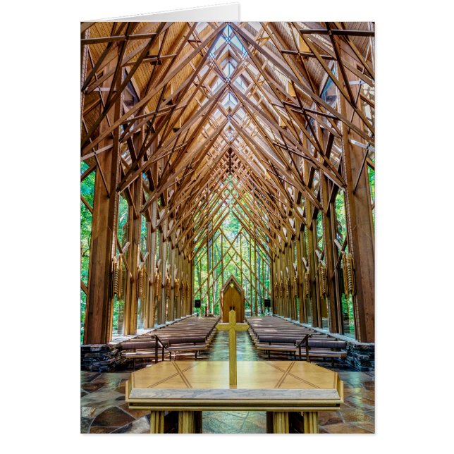 Do Cartão De Saudação Altar (Frente)