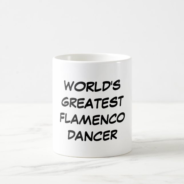 Do "dançarino do Flamenco mundo caneca do grande" (Centro)