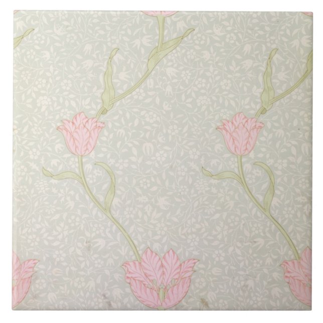 Do "design do papel de parede da tulipa jardim", (Frente)