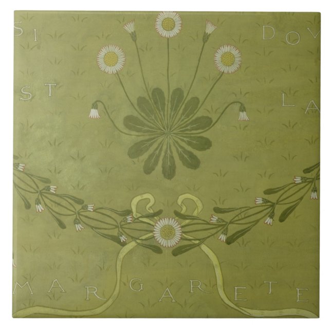 Do "design do papel de parede de Margarete La", (Frente)